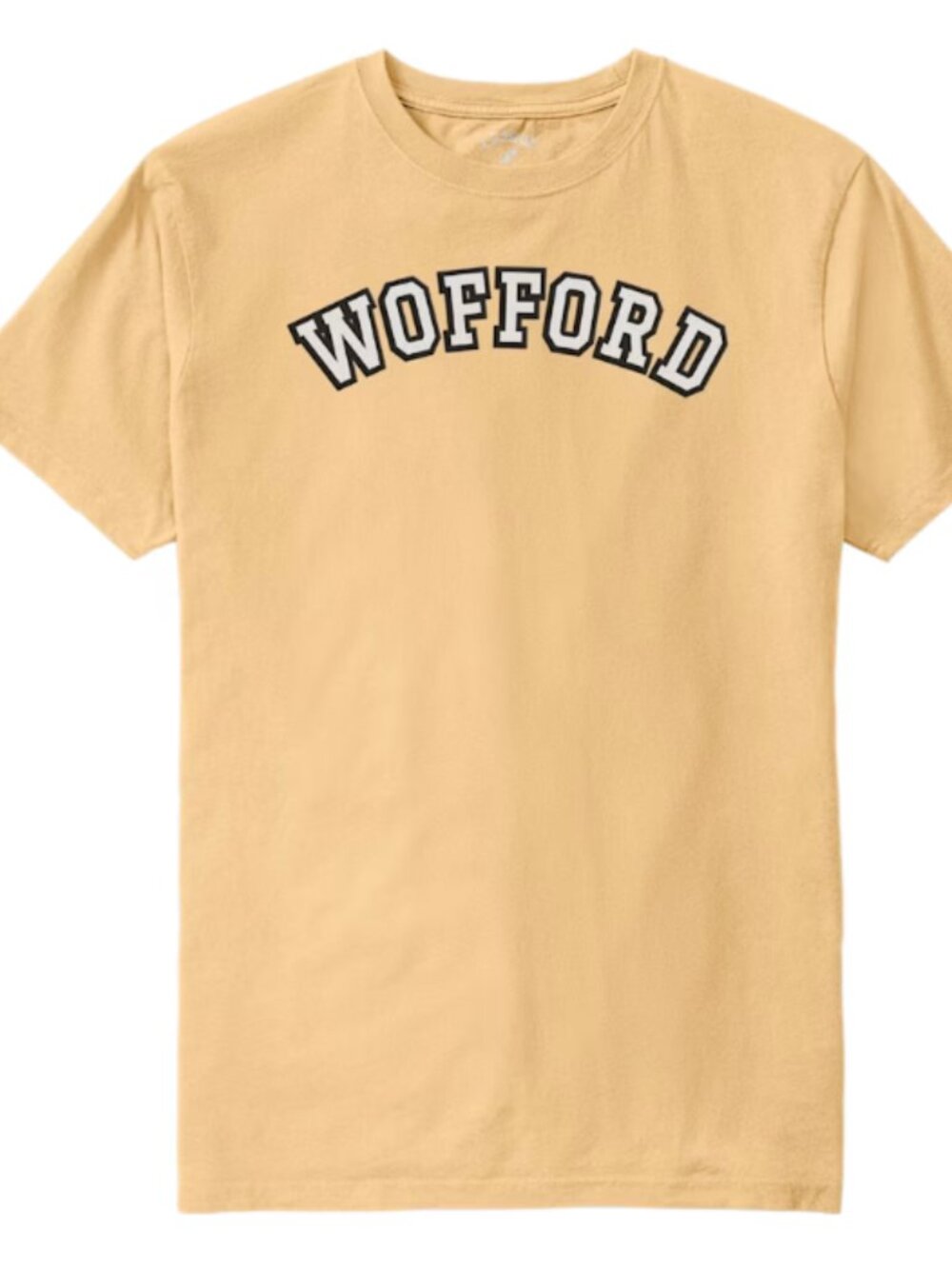 League Vegas Gold All American Tee Shirt Wofford College Short Sleeve